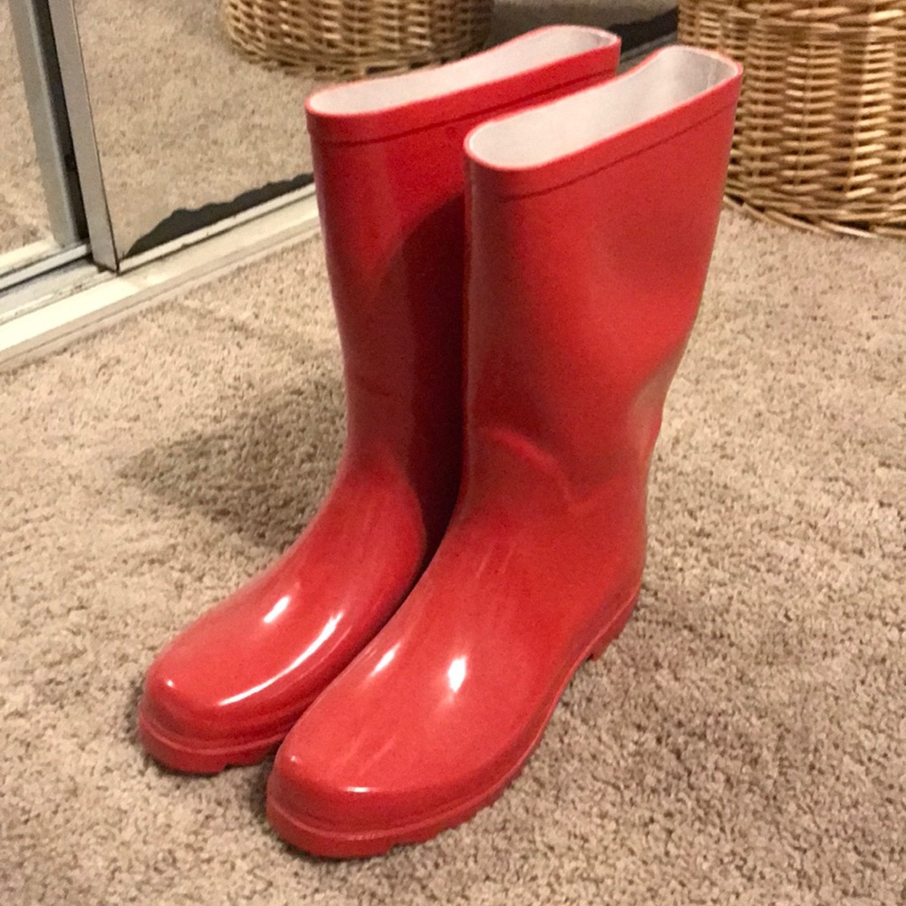 West Blvd Rain Boots - Never Worn!